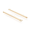 Brass Links Connectors KK-F820-37G-2