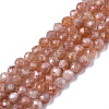 Natural Sunstone Beads Strands G-N328-002C-1