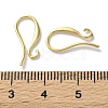 Brass Earring Hooks KK-F880-19G-3