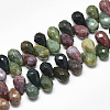 Natural Indian Agate Beads Strands G-S357-C02-03-1