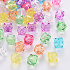Transparent Acrylic Beads X-TACR-Q259-10mm-V-1