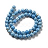 Synthetic Turquoise and Sea Shell Assembled Beads Strands G-D482-01A-04-3