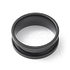 201 Stainless Steel Grooved Finger Ring RJEW-WH0004-32D-EB-2