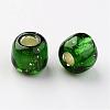 6/0 Round Silver Lined Round Hole Glass Seed Beads X-SEED-A005-4mm-27B-2