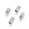 Tarnish Resistant 304 Stainless Steel Cord Ends STAS-F232-01E-P-1