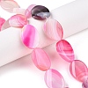 Natural Agate Dyed Beads Strands G-T138-202-4