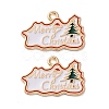 Alloy Enamel Pendants ENAM-I061-01KCG-08A-1