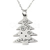 Non-Tarnish Christmas Theme LS-NJEW-S105-JN598-45-1-1