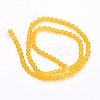 Glass Beads Strands EGLA-J042-4mm-22-2