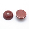 Natural Red Jasper Cabochons X-G-P393-R44-12MM-2