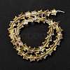 Transparent Glass Beads Strand GLAA-K057-01L-3