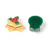 Christmas Theme Opaque Resin Cabochons CRES-T025-21-2