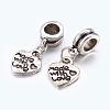 Alloy European Dangle Charms X-PALLOY-JF00001-15-1