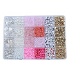 DIY 24 Style Acrylic & ABS Beads Jewelry Making Finding Kit DIY-NB0012-02H-1
