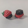 Plastic Shoelace Charms KY-WH0045-27-2
