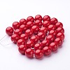 Natural Mashan Jade Round Beads Strands X-G-D263-12mm-XS31-3
