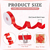 1 Roll Imitation Leather Polyester Ribbon LC-TA0001-02E-3