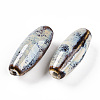 Handmade Porcelain Beads PORC-N008-07I-2