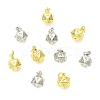 10Pcs 2 Colors Brass Charms KK-CJ0004-50-8