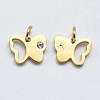 316 Surgical Stainless Steel Pendants STAS-K178-08G-2