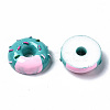 Spray Painted Resin Cabochons CRES-Q215-001B-3