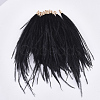 Ostrich Feather Tassel Big Pendant Decorations FIND-S302-08L-1