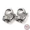 925 Thailand Sterling Silver Lobster Claw Clasps STER-D003-28AS-3
