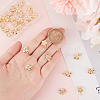 40Pcs Rack Plating Alloy Charms FIND-BBC0004-44-3
