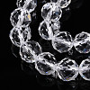 Natural Quartz Crystal Beads Strands G-S345-8mm-35-4