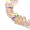 Transparent Glass Beads Strands EGLA-P061-04B-AB02-3