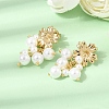 304 Stainless Steel Stud Dangle Earrings SA-CBAF6AD-21G-1