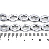 Electroplated Synthetic Non-magnetic Hematite Beads Strands G-K375-C01-02-4