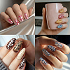 Stainless Steel DIY Nail Art Templates MRMJ-WH0092-103-6