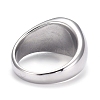 304 Stainless Steel Finger Rings STAS-H101-01P-11-4
