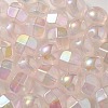 UV Plating Luminous Transparent Acrylic Beads OACR-P010-01C-3
