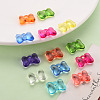 Transparent Acrylic Pendants TACR-T024-02BA-6