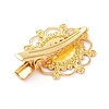 Hair Accessories Iron Alligator Hair Clip Findings IFIN-L035-01G-2