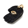 Synthetic Blue Goldstone Carved Pendants GG-CBA5963-01K-NH-2