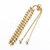 Brass Chain Bracelet Making KK-G291-02-NR-2
