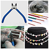 1Pc Chromium Vanadium Alloy Steel Jewelry Pliers PT-LP0001-07-3