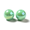 UV Plating Rainbow Iridescent Acrylic Beads PACR-D070-01-3