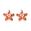 Brass Enamel Pendants KK-T071-30G-1