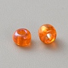 Transparent Glass Seed Beads GLAA-WH0032-34E-2