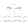 Tarnish Resistant 304 Stainless Steel Paperclip Chains STAS-K209-07P-2