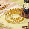 Crown Brass Ribbon for Lamp Cover Decoration AJEW-WH0348-381A-5