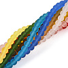 Transparent Glass Beads Strands GLAA-T032-T4mm-MD-2