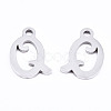 Non-Tarnish 201 Stainless Steel Charms STAS-T044-217P-Q-2