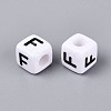 Opaque Acrylic Beads SACR-N020-04A-F-2