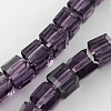Glass Bead Strands GLAA-R041-8x8mm-19-1