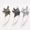 Resin Big Pendants PALLOY-T069-51AB-4